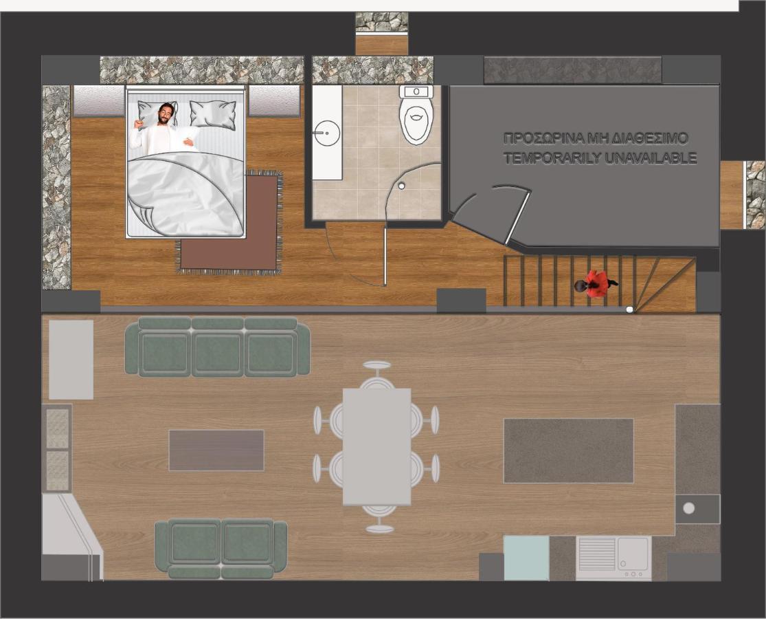 Αρχοντικό Γιούλη Apartamento Miléai Exterior foto