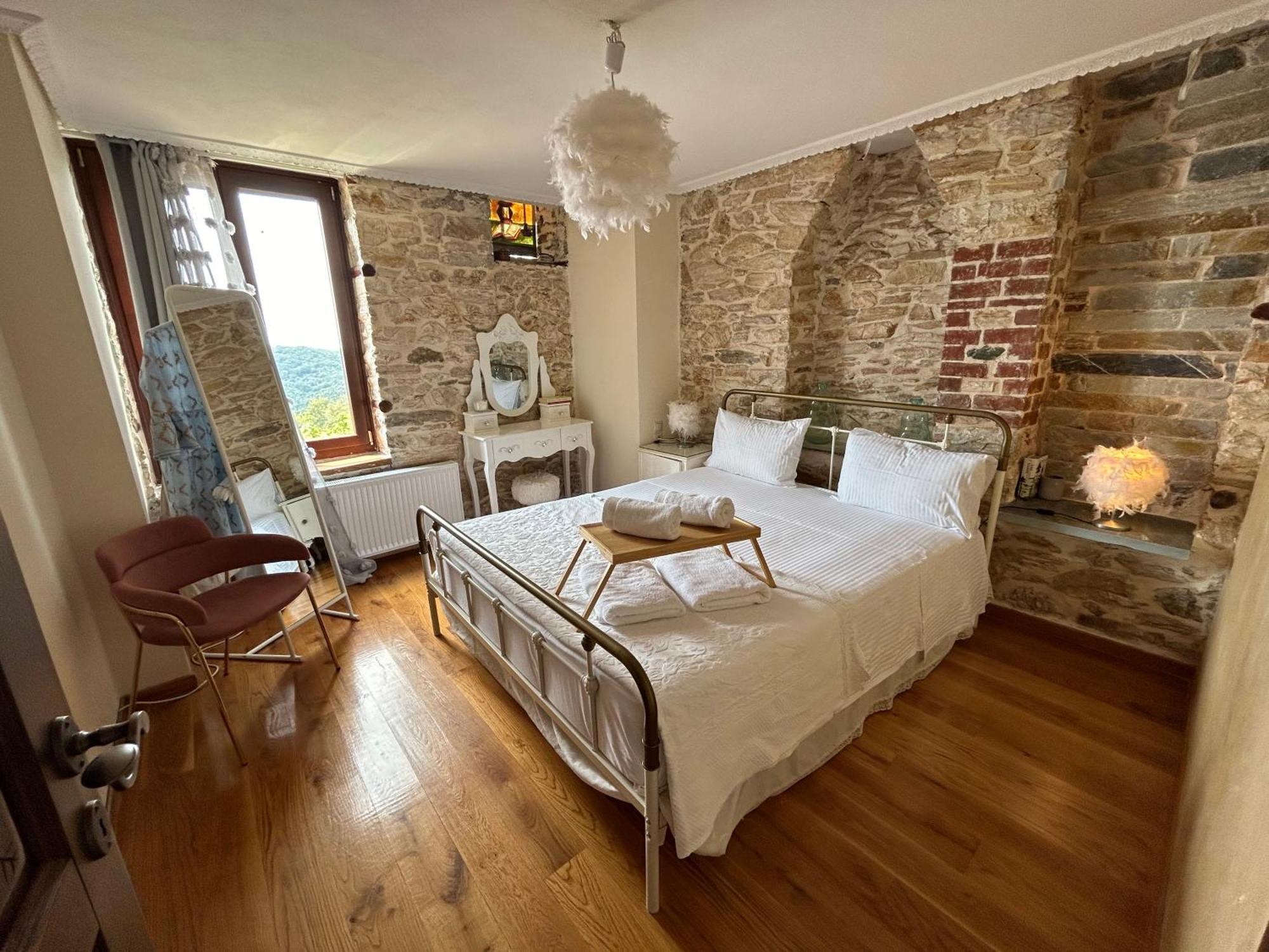 Αρχοντικό Γιούλη Apartamento Miléai Exterior foto
